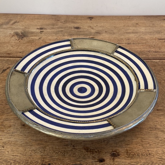 Moroccan Decorative Plate - Picture 4 of 9